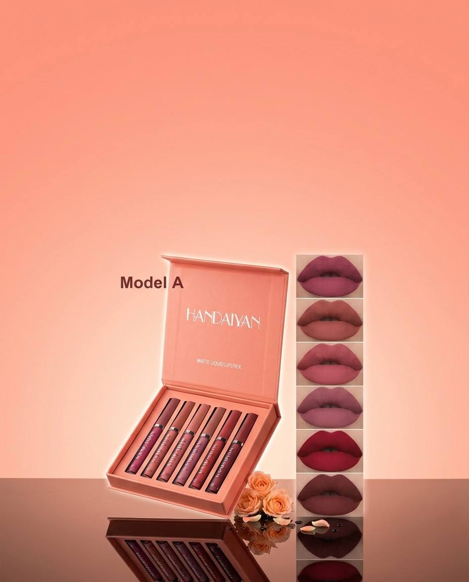 6-Pc Matte Liquid Lipstick Set